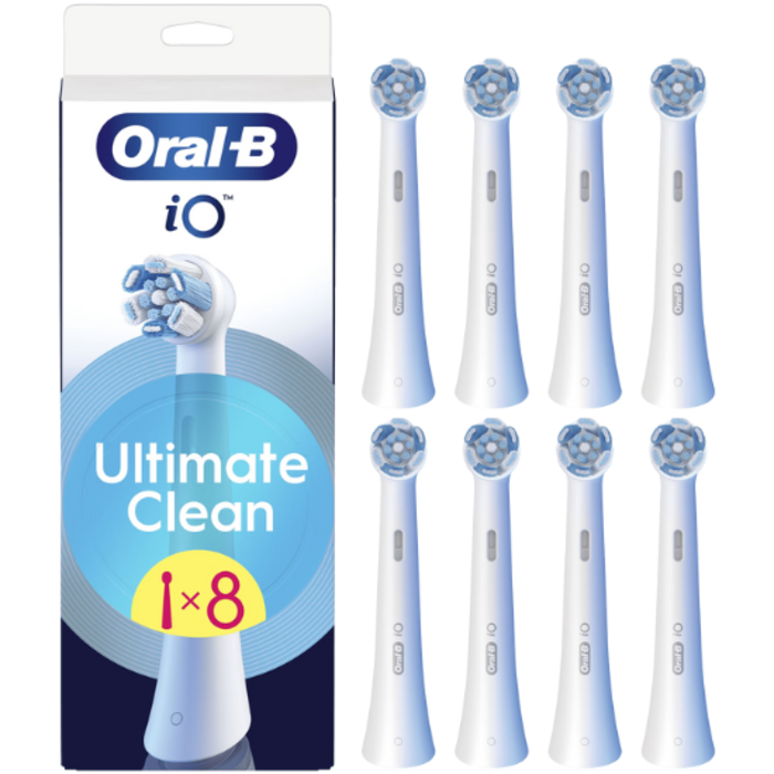 Oral-B Oral-B iO Ultimate Clean White Aufsteckbürsten – 8 Stück