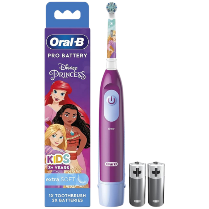 Oral-B Oral-B PRO Kids 3+ Princess Zahnbürste mit Batterien