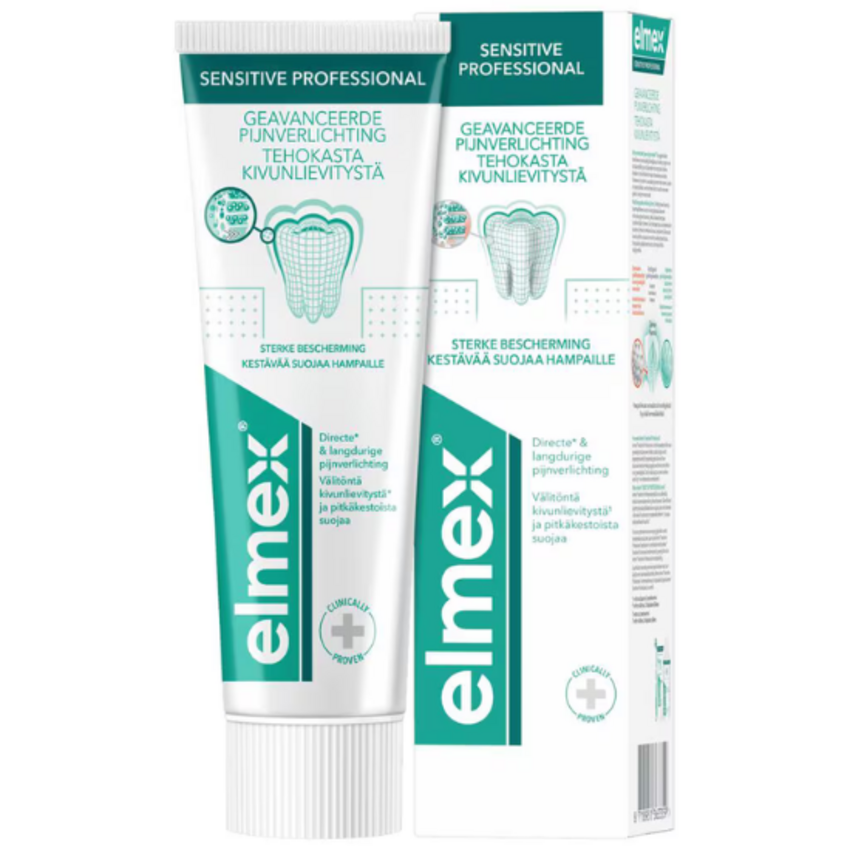 Elmex Sensitive Professional Zahnpasta – 6 x 75 ml Elmex Elmex Sensitive Professional Zahnpasta – 6 x 75 ml