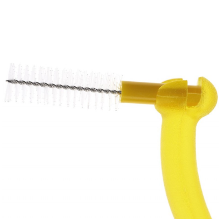 Curaprox Curaprox Prime Refill 09 Gelb – 25 Stück mit Halter