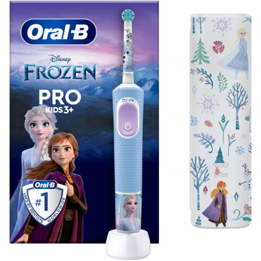 Oral-B PRO Kids 3+ Frozen Elektrische Zahnbürste + Reiseetui Oral-B Oral-B PRO Kids 3+ Frozen Elektrische Zahnbürste + Reiseetui