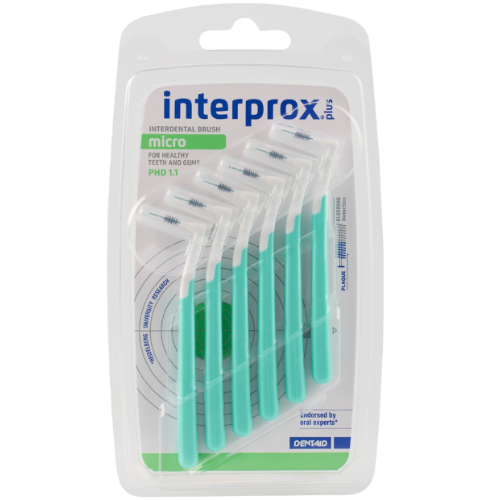 Interprox Plus Micro Grün PHD 1.1 mm - 6 Stück Interprox Interprox Plus Micro Grün PHD 1.1 mm - 6 Stück