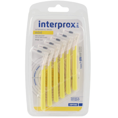 Interprox Plus Mini Gelb PHD 1.4 mm - 6 Stück Interprox Interprox Plus Mini Gelb PHD 1.4 mm - 6 Stück