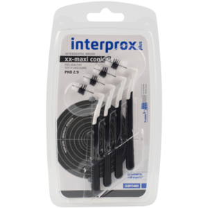 Interprox Plus XX-Maxi Conical Schwarz PHD 2.9 mm - 4 Stück