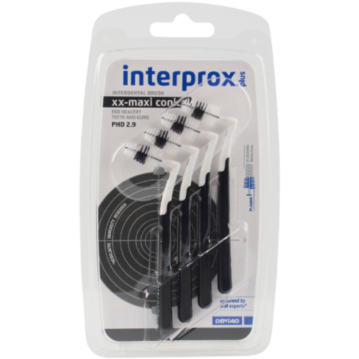Interprox Interprox Plus XX-Maxi Conical Schwarz PHD 2.9 mm - 4 Stück