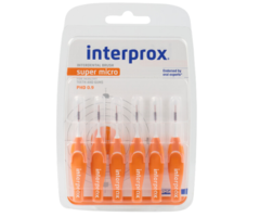 Interprox Interprox Interdentalbürsten Super Micro Orange PHD 0.9 mm - 6 Stück