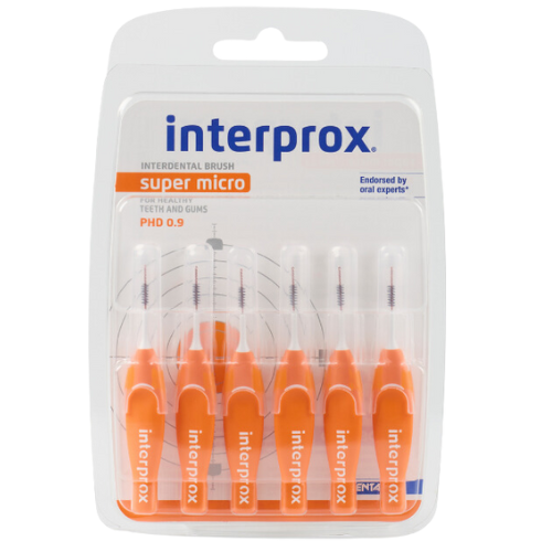 Interprox Interdentalbürsten Super Micro Orange PHD 0.9 mm - 6 Stück Interprox Interprox Interdentalbürsten Super Micro Orange PHD 0.9 mm - 6 Stück