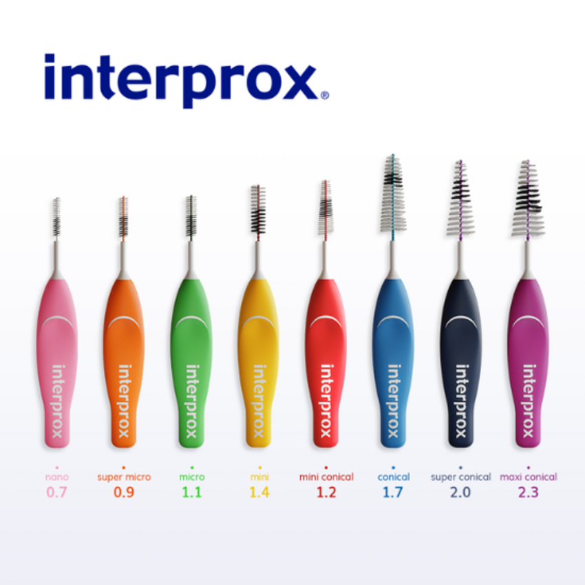 Interprox Interdentalbürsten Super Micro Orange PHD 0.9 mm - 6 Stück Interprox Interprox Interdentalbürsten Super Micro Orange PHD 0.9 mm - 6 Stück