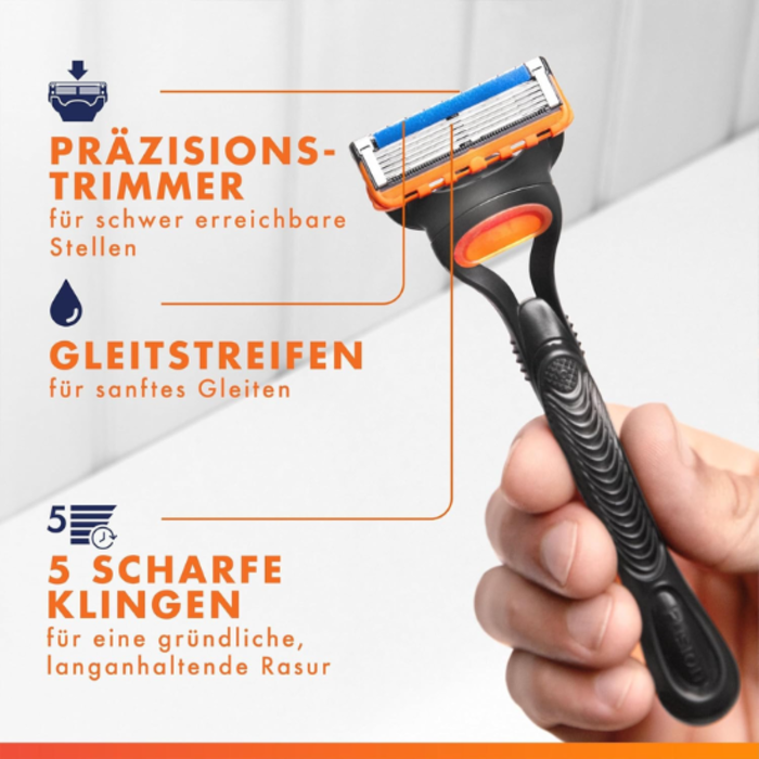 Gillette Gillette Fusion5 Rasierklingen – 20 Stück – Vorteilspack