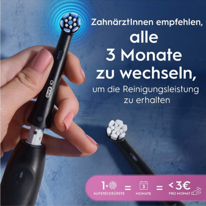 Oral-B Oral-B iO Gentle Care Black Aufsteckbürsten – 8 Stück