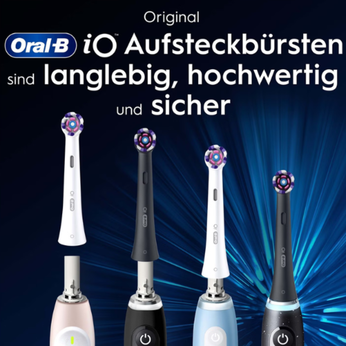 Oral-B Oral-B iO Radiant White Aufsteckbürsten – 2 Stück