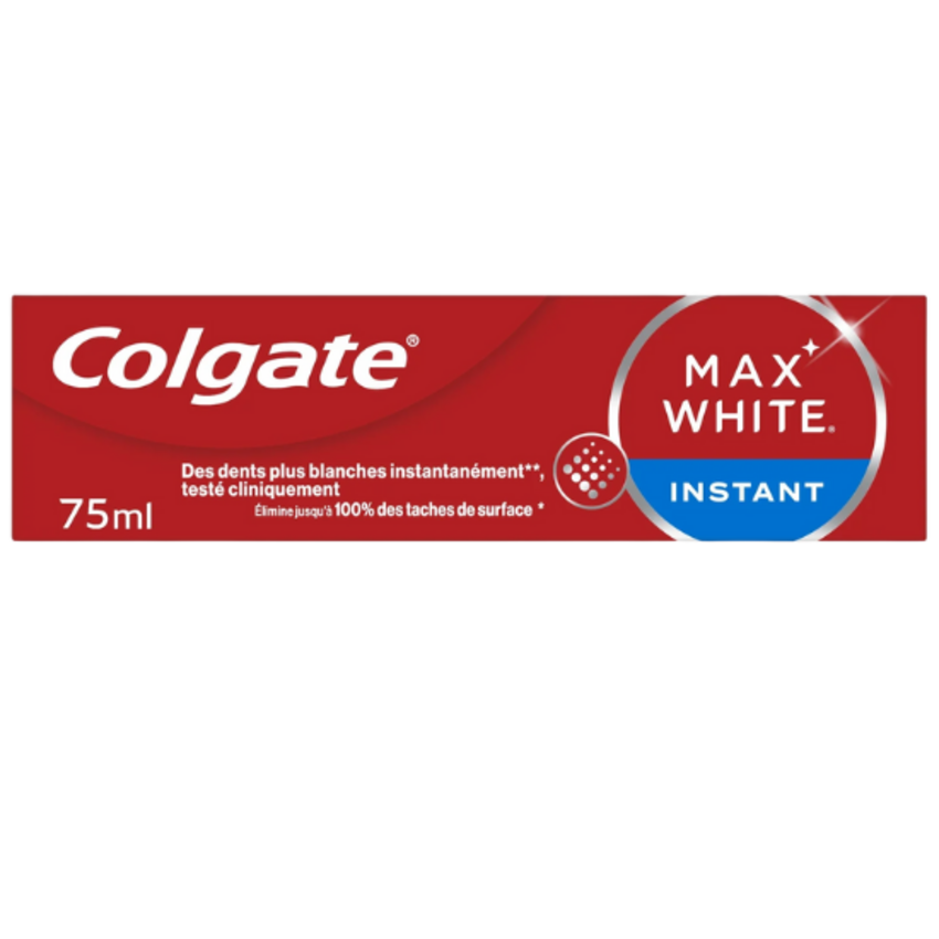 Colgate Max White Instant Zahnpasta – 75 ml Colgate Colgate Max White Instant Zahnpasta – 75 ml