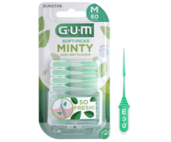 GUM Sunstar GUM Soft-Picks Comfort Flex Cool Mint Regular - 80 Stück