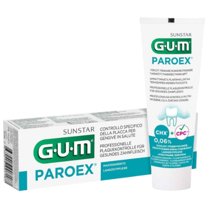 GUM Sunstar GUM Paroex Zahnpasta 0,06% Chlorhexidin - 75 ml