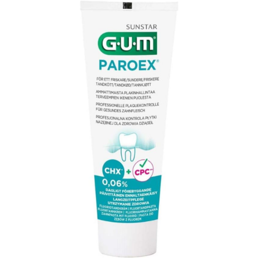 GUM Sunstar GUM Paroex Zahnpasta 0,06% Chlorhexidin - 75 ml