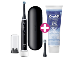 Oral-B Oral-B iO Series 6N Black Lava + Gratis Oral-B 3D-White Arctic Fresh Zahnpasta