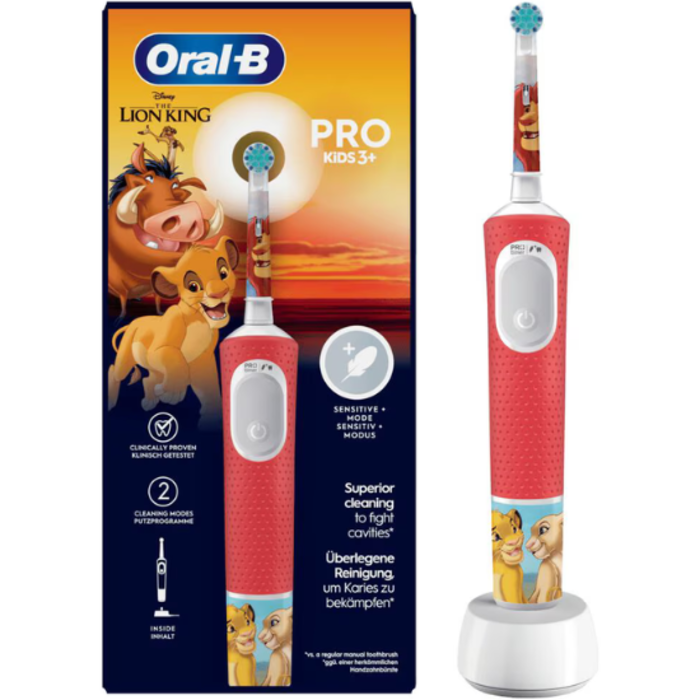 Oral-B Oral-B Pro Kids 3+ Lion King Elektrische Zahnbürste