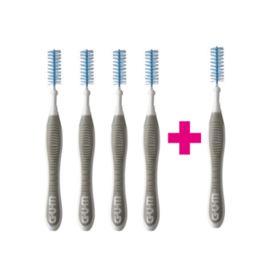 GUM Trav-Ler 2,0 mm grau - 5+1 Gratis