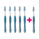 GUM Trav-Ler 1,6 mm blau - 5+1 Gratis GUM Sunstar GUM Trav-Ler 1,6 mm blau - 5+1 Gratis