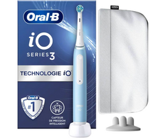 Oral-B Oral-B iO Series 3 Blue Elektrische Zahnbürste + Pouch Special Edition