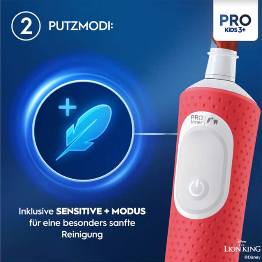Oral-B PRO Kids 3+ The Lion King mit Reiseetui - Special Edition Oral-B Oral-B PRO Kids 3+ The Lion King mit Reiseetui - Special Edition
