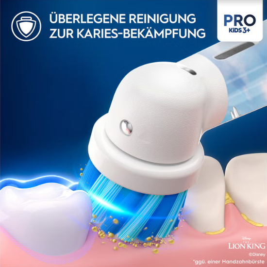 Oral-B Oral-B PRO Kids 3+ The Lion King mit Reisetui - Special Edition