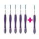 GUM Trav-Ler 1,2 mm lila - 5+1 Gratis GUM Sunstar GUM Trav-Ler 1,2 mm lila - 5+1 Gratis