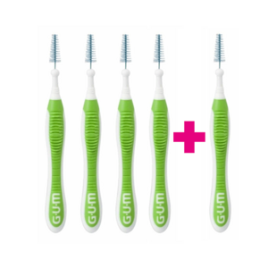 GUM Trav-Ler 1,1 mm grün - 4+1 Gratis