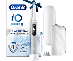 Oral-B Oral-B iO Series 6 Opal Grey Geschenkedition Elektrische Zahnbürste