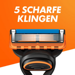 Gillette Fusion5 Rasierer + 4 Ersatzklingen Gillette Gillette Fusion5 Rasierer + 4 Ersatzklingen