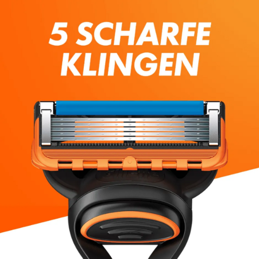 Gillette Fusion5 Rasierer + 4 Ersatzklingen Gillette Gillette Fusion5 Rasierer + 4 Ersatzklingen