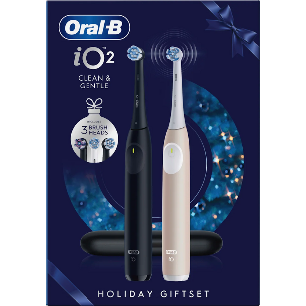 Oral-B Oral-B iO 2 Black + Extra Body Pink Holiday Giftset