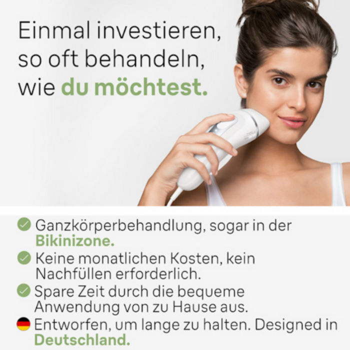 Braun Braun Silk-Expert Pro 3 PL3020 IPL Haarentferner Silber