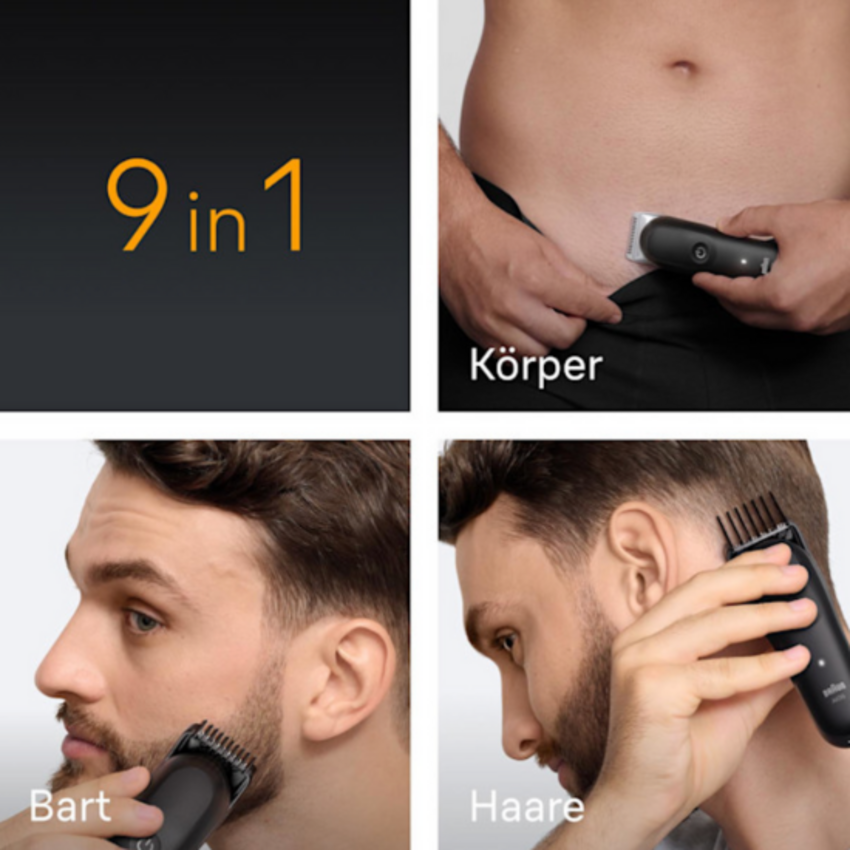 Braun Series 5 AIO5540 9-in-1 Multi-Trimmer – Schwarz Braun Braun Series 5 AIO5540 9-in-1 Multi-Trimmer – Schwarz