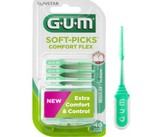 GUM Sunstar GUM Soft-Picks Comfort Flex Medium – 40 Stück