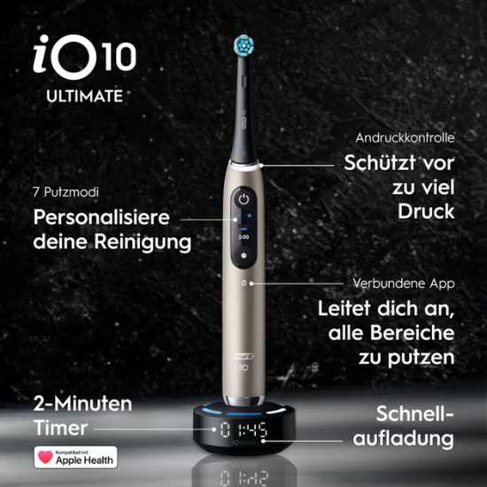 Oral-B Oral-B iO 10 Lunar Gold Special Edition Elektrische Zahnbürste