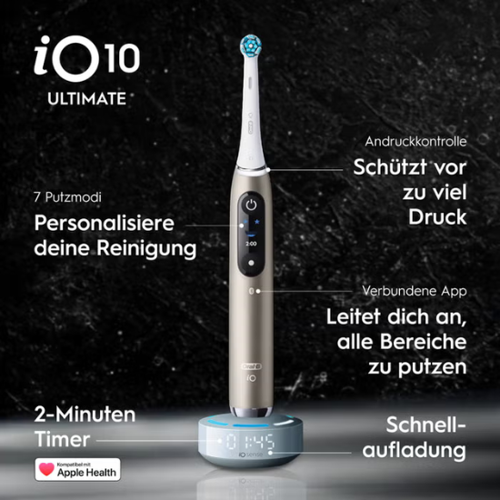 Oral-B Oral-B iO 10 Eclipse Gold Special Edition Elektrische Zahnbürste