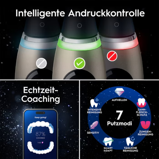 Oral-B Oral-B iO 10 Eclipse Gold Special Edition Elektrische Zahnbürste