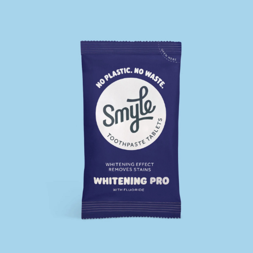 Smyle Zahnputz-Tab-Nachfüllpack Whitening Pro mit Fluorid – 63 Stück Smyle Smyle Zahnputz-Tab-Nachfüllpack Whitening Pro mit Fluorid – 63 Stück