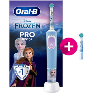 Oral-B PRO Kids 3+ Frozen + 1 Extra Aufsteckbürste