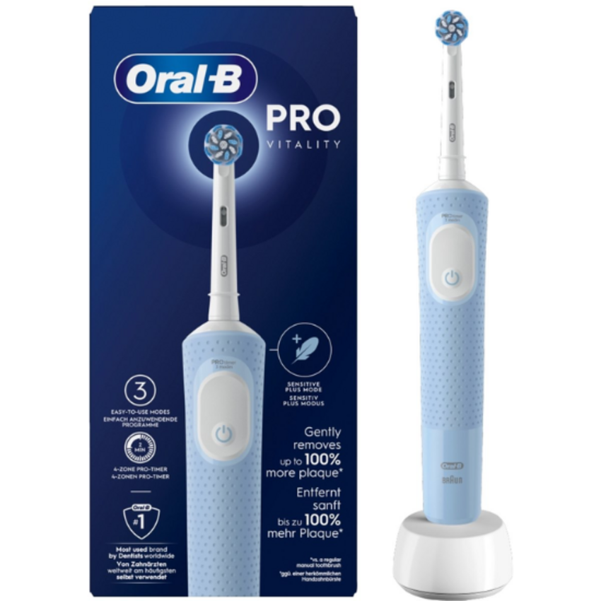 Oral-B Vitality PRO Blue Elektrische Zahnbürste Oral-B Oral-B Vitality PRO Blue Elektrische Zahnbürste