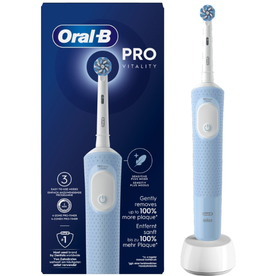 Oral-B Vitality PRO Blue Elektrische Zahnbürste Oral-B Oral-B Vitality PRO Blue Elektrische Zahnbürste