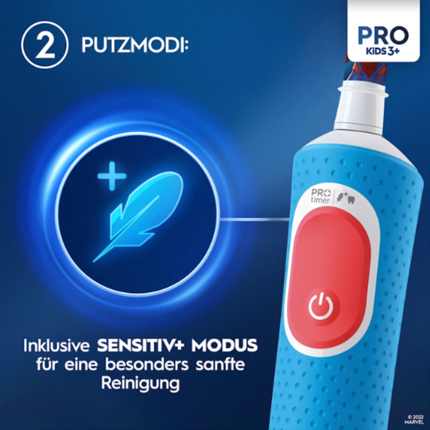 Oral-B Vitality Pro Kids 3+ Spider-Man Elektrische Kinderzahnbürste Oral-B Oral-B Vitality Pro Kids 3+ Spider-Man Elektrische Kinderzahnbürste