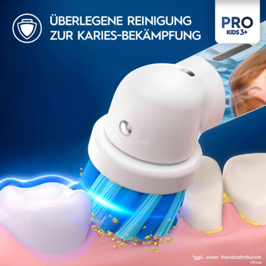 Oral-B Vitality PRO Kids 3+ Frozen Elektrische Zahnbürste Oral-B Oral-B Vitality PRO Kids 3+ Frozen Elektrische Zahnbürste