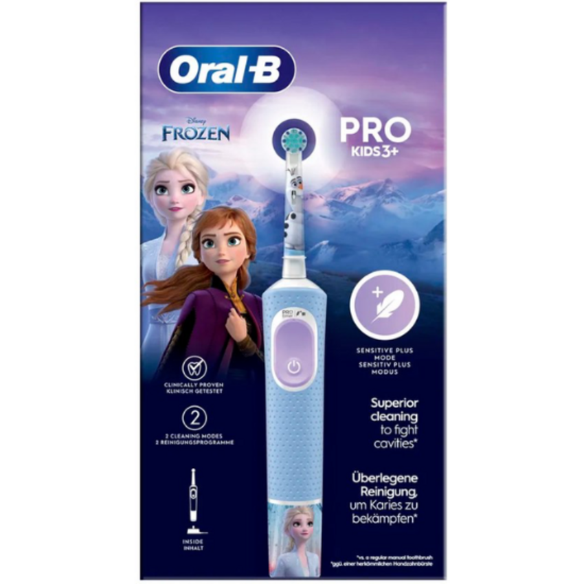 Oral-B Vitality PRO Kids 3+ Frozen Elektrische Zahnbürste Oral-B Oral-B Vitality PRO Kids 3+ Frozen Elektrische Zahnbürste