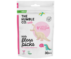 The Humble Co. The Humble Co. Zahnseide Kids Erdbeere – 30 Stück