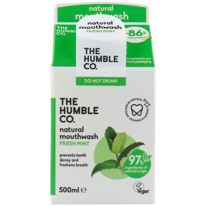 The Humble Co. The Humble Co. Mundspülung Fresh Mint 500 ml