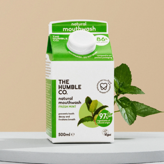 The Humble Co. The Humble Co. Mundspülung Fresh Mint 500 ml