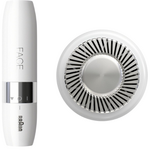 Braun Braun Face Mini Gesichtshaarentferner FS1000 mit Smartlight – Weiß