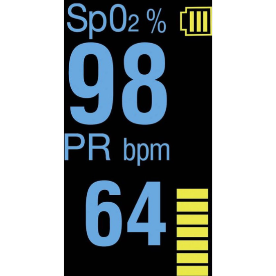 Braun Braun Pulsoximeter mit Fingersensor YK-81CEU – Weiß